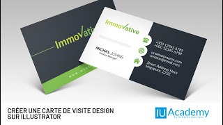 CREE UNE CARTE DE VISITE DESIGN SUR ILLUSTRATOR ( TUTO POUR DÉBUTANTS)