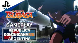 REPUBLICA DOMINICANA vs ARGENTINA Captain Tsubasa Rise Of New Champions | PS5 2K