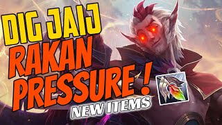 Dignitas Jayj Plays RAKAN Support vs Galio - Challenger Gameplay New Items - Season 11 - Redemption