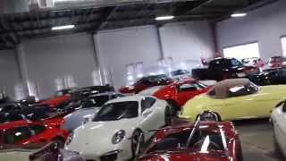 Private car storage in the Bay Area.  Cobra Snake and Porsche RS 4.0