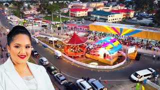 FIRST LADY of GUYANA Unveils The Newly TRANSFORMED Kingston Seawall