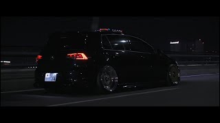 “Fuji Bagged mk7 gti vw “ BBS RS Wheels ~ the boy in the rabbit | PANS EYE