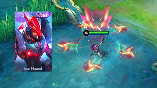 SABER NEW SKIN IS SO DANGEROUS 🔥/SABER VELOCITY VIDEO #mobilelegends