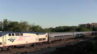 [HD] Amtrak Palmetto at Alexandria, VA