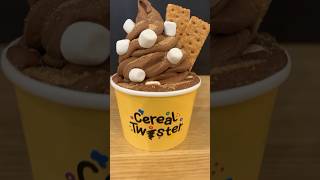 The ice creams at cereal twister in Woodland Hills are ha-mazing