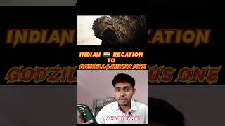 Godzilla Minus One  Reaction🇮🇳 #moviereaction  #indianrecation #gozillaminusone