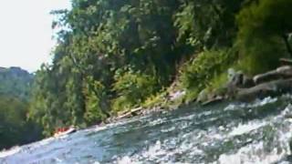 Riverboarding.  Pigeon River, Tennessee.  7-10-10.