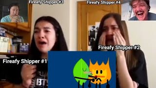 Fireafy Shippers Reaction at BFB 22 Be Like: