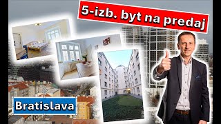 5 izbový byt Dostojevského rad Bratislava - na predaj