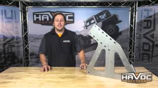 Crawler Conceptz Hi Lift Jack Mount for Hinged Tire Carrier - HavocOffroad.com