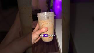 1000 Calorie Hardgainer Smoothie Recipe #shorts