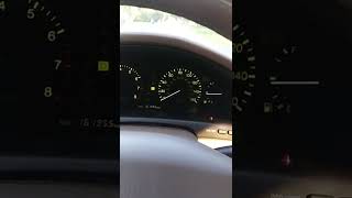 Lexus LS400 broken speedo quick fix