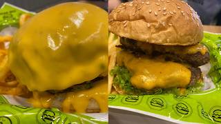 The BRGR serves a really dirty cheese burger that can't help leaving stains on your mouth