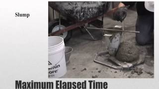 ASTM C172 Sampling Freshly Mixed Concrete