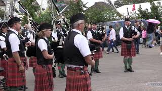 "The Gael" Swiss Pipe Band Meeting am Dorf Fest in Dübendorf / Zurich Caledonian Pipe Band 2016