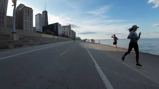 2023, Apr 21, Cycling on Chicago Lakefront Trail