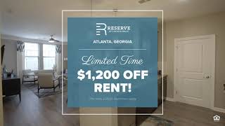 The Reserve at LaVista Walk | $1,200 Off Rent