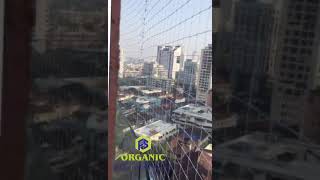 How to get rid of pigeon with bird netting solution, Balcony Netting, Installation of Pigeon spiking