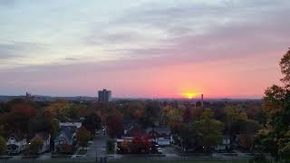 Sunrise Over The Valley