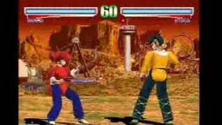 Playstation - Ranma 1/2 Battle Renaissance gameplay