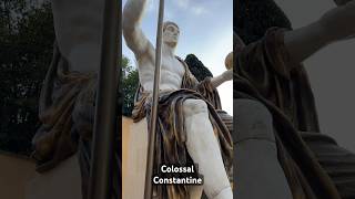 Reconstructed Constantine statue, now at the Capitoline Museums!