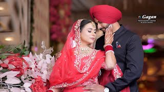 BEST HIGHLIGHTS 2024// HARPREET WEDS GAGANDEEP //GAGAN PHOTOGRAPHY 9464706562