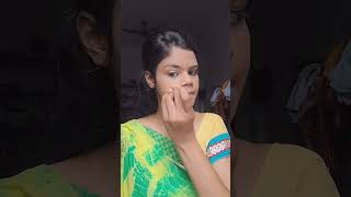 green saree makeup look 💄 mehndi function makeup look 💖#youtubeshorts  #makeuptutorial #ytshorts