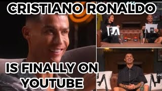 Cristiano Ronaldo is officially and finally on YouTube! #cristianoronaldo #cr7 #trending