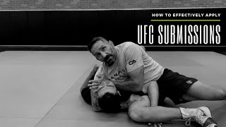 HOW TO SUBMIT SOMEONE IN THE UFC - TODD MEDINA