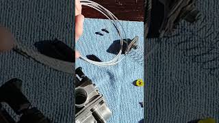 Easy Way Mikuni TM or TMX Carby How to Throttle Cable Removal