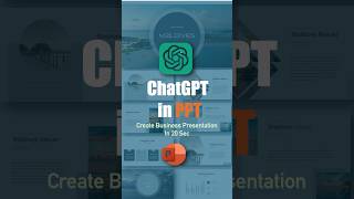 Magic with ChatGPT: Create a business presentation template in PowerPoint