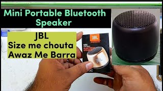 JBL Mini Portable Bluetooth Speaker | JBL Unboxing and Review | Ahmad Mobile Tech