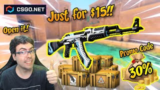 🔥This skin is incredible!🔥 -  CSGO.NET PROMO CODE 2024