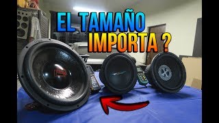 EL TAMAÑO DE MI SUBWOOFER IMPORTA ? / MULTIPEPELON