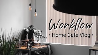 Workflow • Home Cafe Vlog • Latte Art • ECM Mechanika V Slim + Niche Zero  • Ep.#1