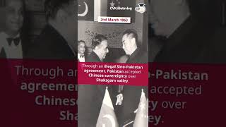 How Pakistan Gifted Indian Land to china..?  #indialand #pok #ladakh #indiachinaborder #vairal