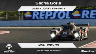 iRacing - 24S3 - Dallara LMP2 - IMSA - Barcelona - SG