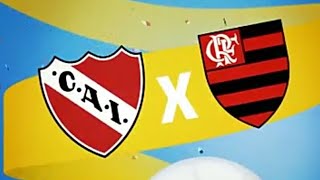 Chamada da rede Globo para independente x flamengo copa sul-americana!!