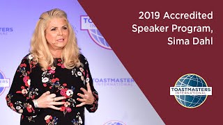 Sima Dahl 2019 Accredited Speaker Program