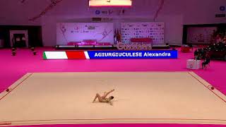 Alexandra Agiurgiuculese hoop AA World Challenge Cup Guadalajara 2019