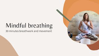 Mindful breathing | breath circle | Movement and breath meditation