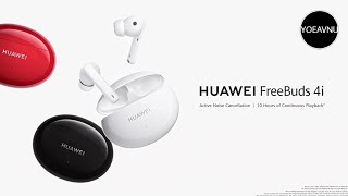 Huawei Mobile - HUAWEIFreeBuds4i​ comes in Black, White and Red. Pick your favourite colour