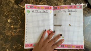 Plan With Me | Composition Notebook | March 25-31, 2024