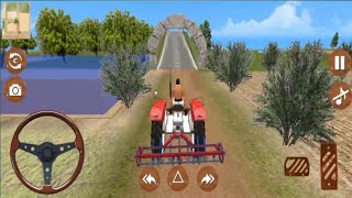 Tractor Farming Driver: Village Simulator 2024  Forage Plow Farm Harvester - Android Gameplay