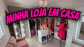 TOUR PELA LOJA + LOJA EM CASA+ VÍDEO 2 + MÓVEIS NOVOS COR NOVA