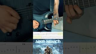 🔥🔥🎸🎸 #electricguitar #guitar #guitarcover #amonamarth #guitarriff