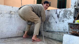 Today Cleaning & Washing My Home Roof | Pakistani Housewife Life | Daily Routine | Pak Rural Life