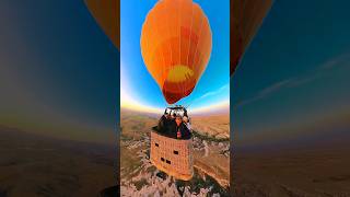 Reach for the sky | Hot air balloon flight in Cappadoccia Turkey 🇹🇷 #travel #cappadocia