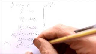 Solving an ODE by Separation of Variables 2