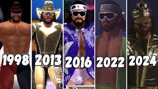 Evolution of "Macho Man" Randy Savage Entrance 1998-2024 - WWE X WCW Games